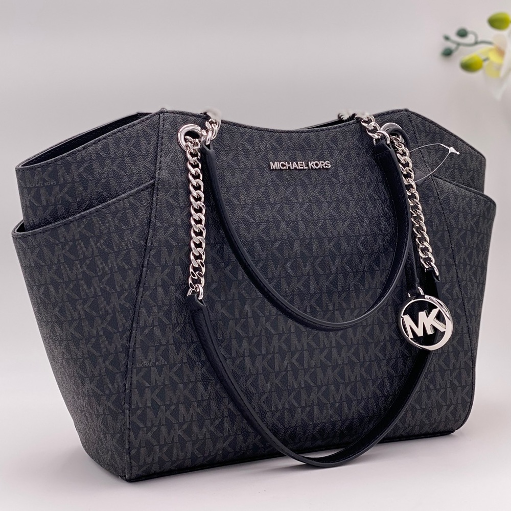 Michael Kors LG Chain Shoulder Tote - Picture 1 of 13
